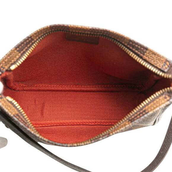 LOUIS VUITTON Brown Damier Leather Shoulder Bag - Picture 8 of 10